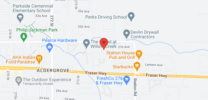 map of 52 27456 32 AVENUE